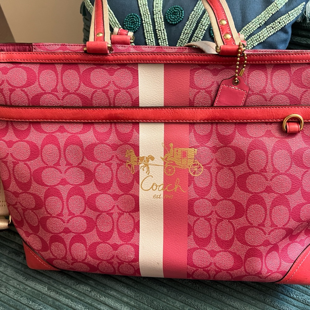 Coach baby or tote bag